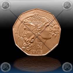  5 EVRO AVSTRIJA 2021 "NOVO LETO 2021 - JANUS" UNC
